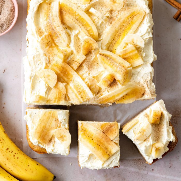 Posna banana torta