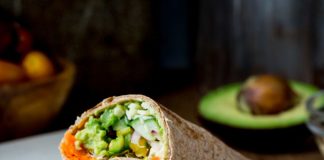 Posna tortilja sa povrćem Posna tortilja sa povrćem