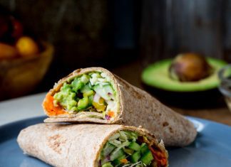 Posna tortilja sa povrćem Posna tortilja sa povrćem