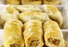 Posne rolnice sa orasima i lešnicima Posne rolnice sa orasima i lešnicima