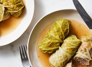 Posne sarmice sa smuđem Posne sarmice sa smuđem