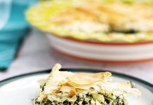 Posna pita sa spanaćem i tofu sirom Posna pita sa spanaćem tofu sirom