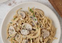 Posna fungi pasta Posna fungi pasta