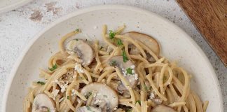 Posna fungi pasta Posna fungi pasta