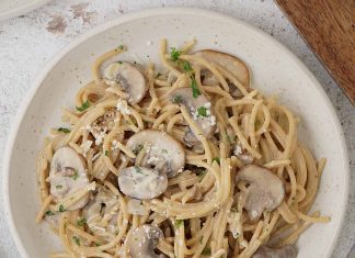 Posna fungi pasta Posna fungi pasta