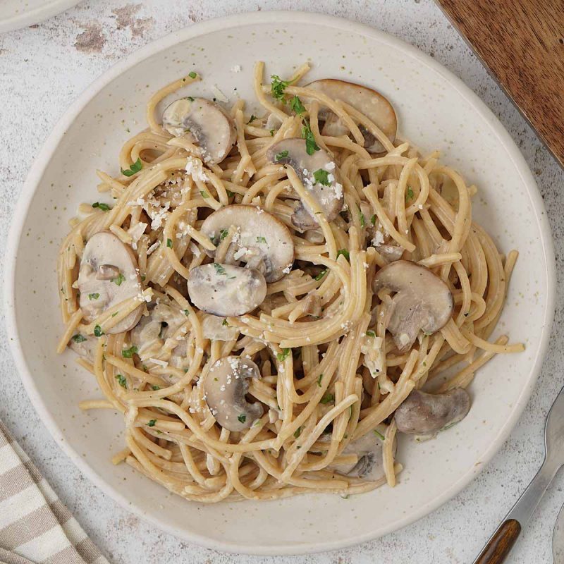 Posna fungi pasta