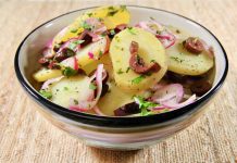 Posna krompir salata sa maslinama Posna krompir salata sa maslinama