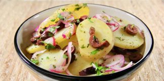 Posna krompir salata sa maslinama Posna krompir salata sa maslinama