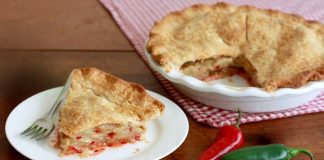 Posna pita sa pečenim paprikama Posna pita sa pečenim paprikama