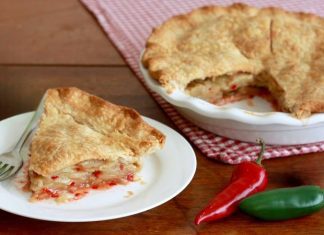 Posna pita sa pečenim paprikama Posna pita sa pečenim paprikama