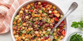 Posna salata od crvene soje Posna salata od crvene soje