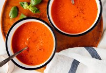 Posna supa od pečenih paprika Posna supa od pečenih paprika