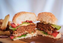 Posni burger od sojinog mesa Posni burger od sojinog mesa