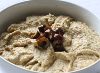 Posni humus sa crnim maslinama Posni humus sa crnim maslinama