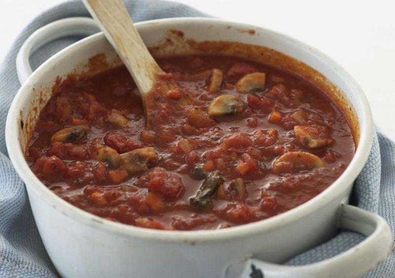 Posno povrće u paradajz sosu