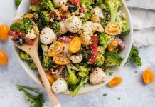 Posna salata od brokolija i karfiola Posna salata od brokolija i karfiola