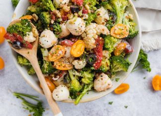 Posna salata od brokolija i karfiola Posna salata od brokolija i karfiola