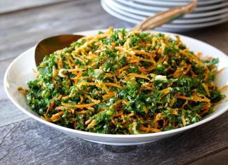 Posna salata od kelja i šargarepe Posna salata od kelja i šargarepe
