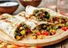 Posna tortilja sa pasuljem i povrćem Posna tortilja sa pasuljem i povrćem