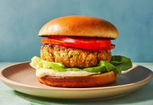 Posni burger od povrća Posni burger od povrća