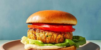 Posni burger od povrća Posni burger od povrća