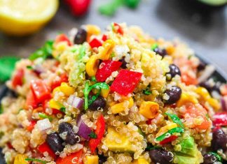 Posna meksička salata sa kinoom Posna meksička salata sa kinoom