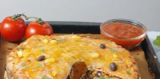 Posna pita sa crnim pasuljem i kukuruzom Posna pita sa crnim pasuljem i kukuruzom