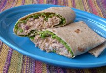 Posna tortilja sa tunjevinom Posna tortilja sa tunjevinom