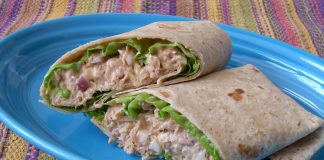 Posna tortilja sa tunjevinom Posna tortilja sa tunjevinom