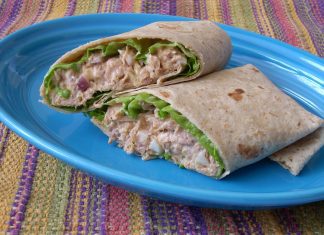Posna tortilja sa tunjevinom Posna tortilja sa tunjevinom