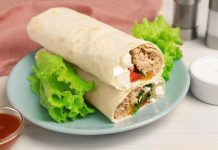 Posna tortilja sa tunjevinom i povrćem Posna tortilja sa tunjevinom i povrćem