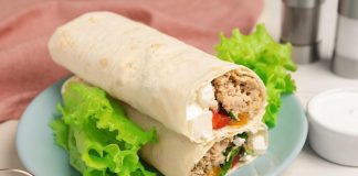 Posna tortilja sa tunjevinom i povrćem Posna tortilja sa tunjevinom i povrćem