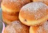 Posne krofne sa jagodom Posne krofne sa jagodom