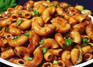 Posne makarone sa soja sosom Posne makarone sa soja sosom