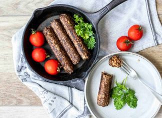 Posni ćevapi od tofua i povrća Posni ćevapi od tofua i povrća