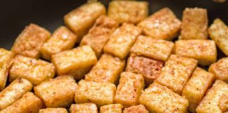 Posni pohovani tofu Posni pohovani tofu