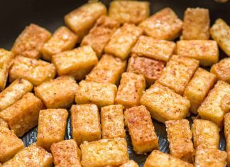 Posni pohovani tofu Posni pohovani tofu
