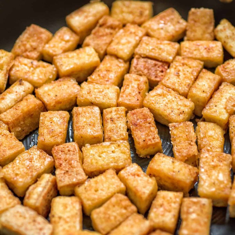 Posni pohovani tofu