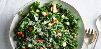 Posna salata od kelja i jabuke Posna salata od kelja i jabuke