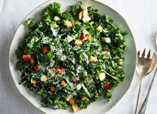 Posna salata od kelja i jabuke Posna salata od kelja i jabuke