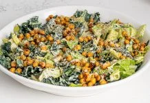 Posna cezar salata Posna cezar salata