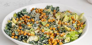 Posna cezar salata Posna cezar salata