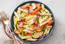 Posna primavera pasta Posna primavera pasta