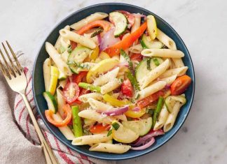 Posna primavera pasta Posna primavera pasta