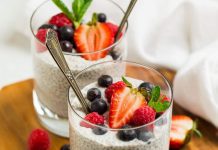 Posni čia puding sa voćem Posni čia puding sa voćem