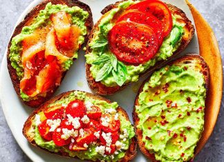 Posni tost sa avokadom Posni tost sa avokadom