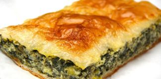 Posna gibanica sa spanaćem Posna gibanica sa spanaćem