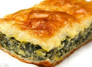 Posna gibanica sa spanaćem Posna gibanica sa spanaćem