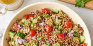 Posna salata od kinoe i avokada Posna salata od kinoe i avokada