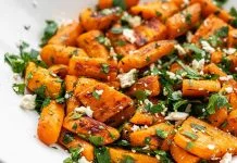 Posna salata od pečenih šargarepa Posna salata od pečenih šargarepa